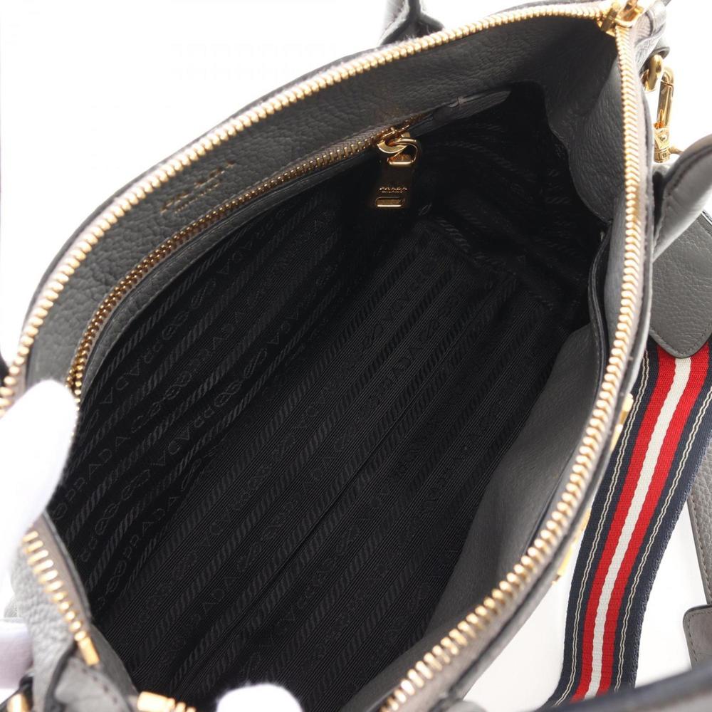 PRADA Gray Leather Bag - Picture 4 of 11
